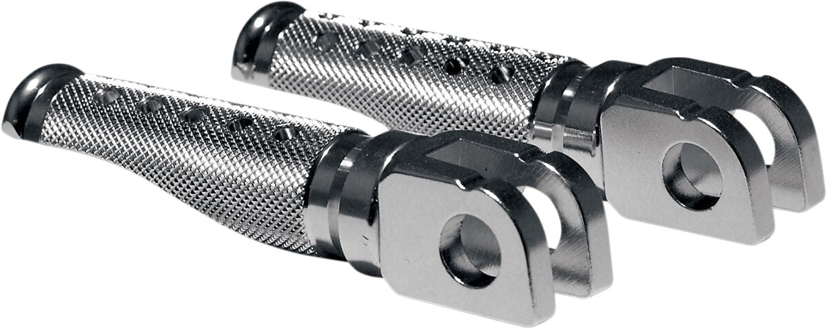 FOOTPEGS SLASH-CUT SILVER