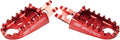FOOTPEG STD SCAR RED