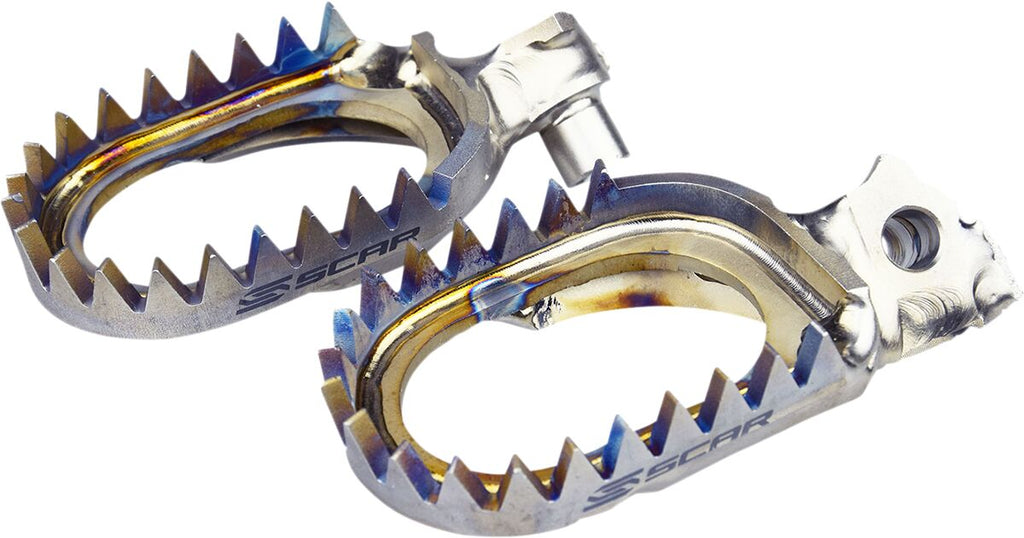 FOOTPEGS MUD TITANIUM YZ/YZF/K