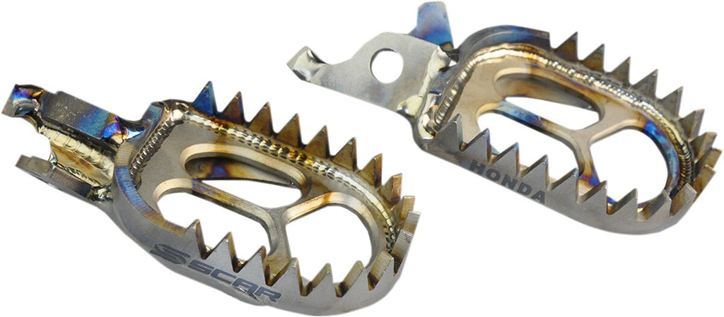 FOOTPEGS MUD TITANIUM CR/CRF