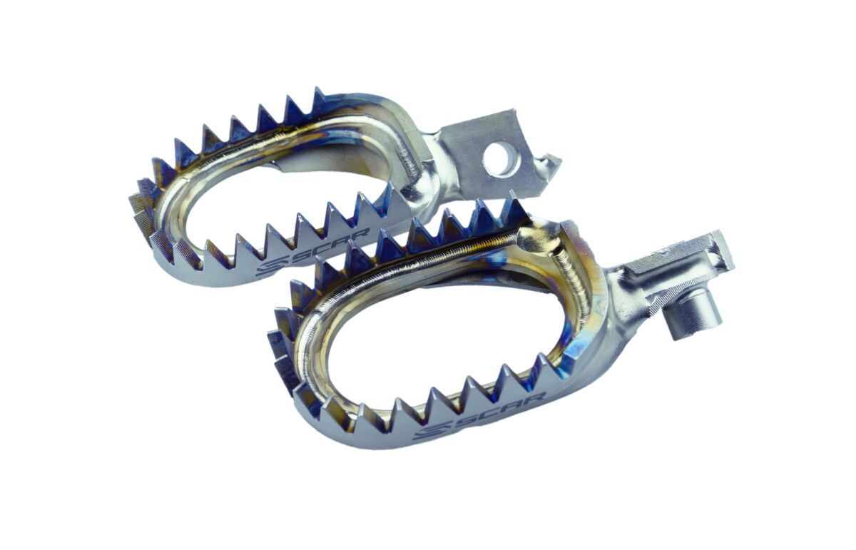 TITANIUM MUD FOOTPEG RMZ250/45