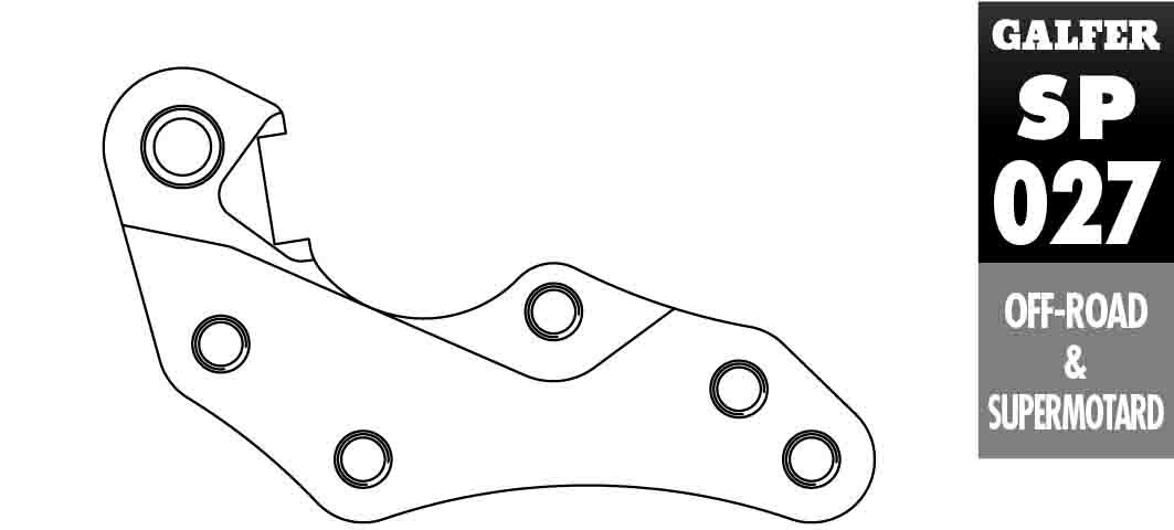 BRAKE CALIPER ADAPTOR