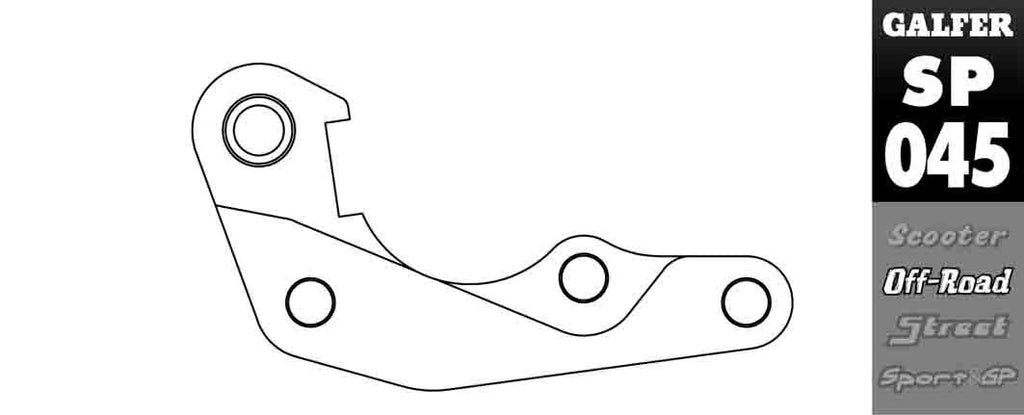 BRAKE CALIPER ADAPTOR