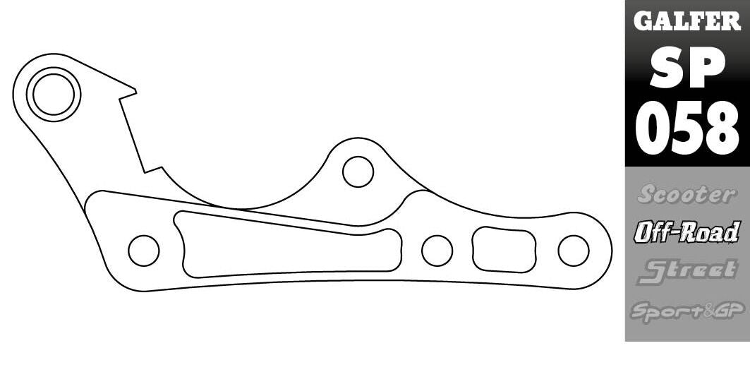 BRAKE CALIPER ADAPTOR