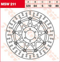 ROTOR TRW MSW211