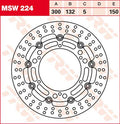 ROTOR TRW MSW224