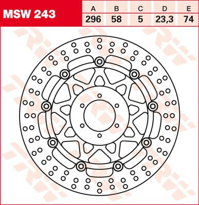 ROTOR TRW MSW243