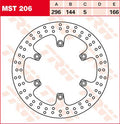 ROTOR TRW MST206