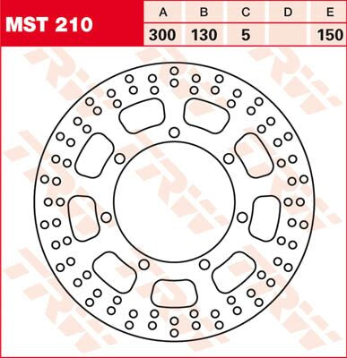 ROTOR TRW MST210
