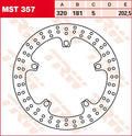 ROTOR TRW MST357