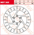 ROTOR TRW MST365