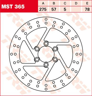 ROTOR TRW MST365
