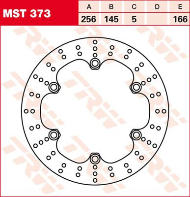 BRAKE ROTOR FIX ROUND L/R