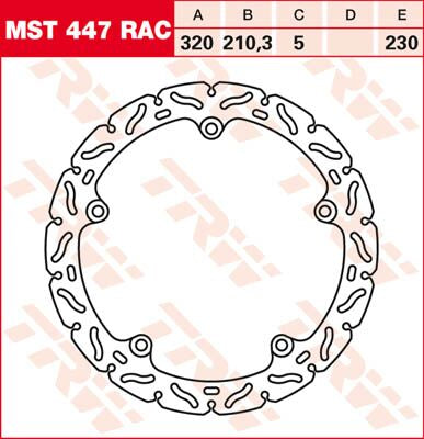 BRAKE ROTOR FIX RAC L/R
