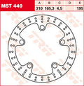BRAKE ROTOR FIX ROUND L/R