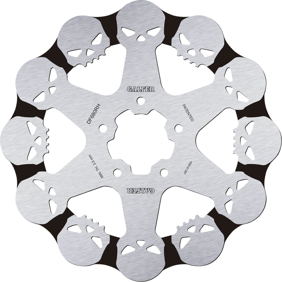 BRAKE DISC FIXED SKULL