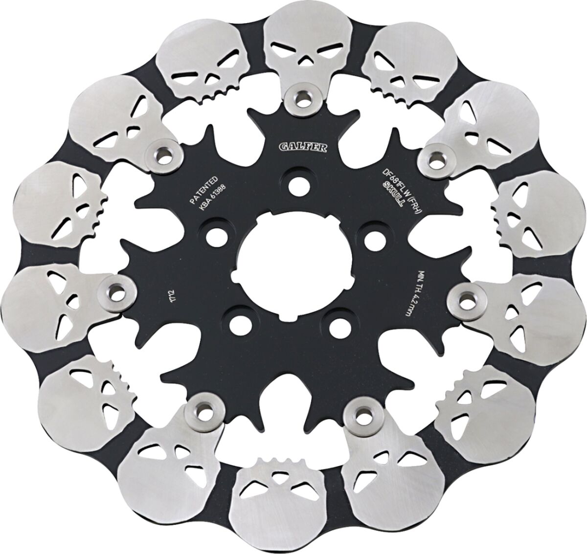 BRAKE DISC FLOAT SKULL
