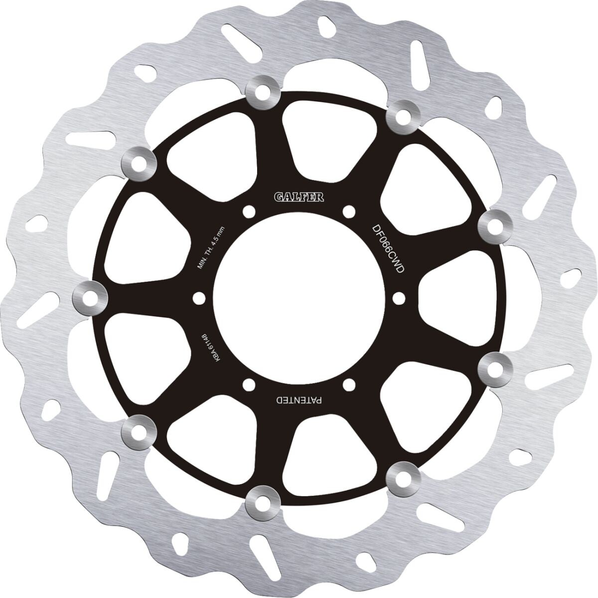BRAKE DISC FLOAT WAVE RIGHT
