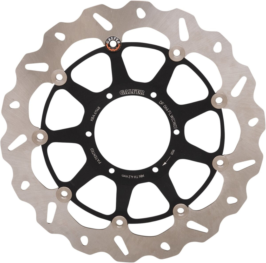 BRAKE DISC FLOAT WAVE RIGHT