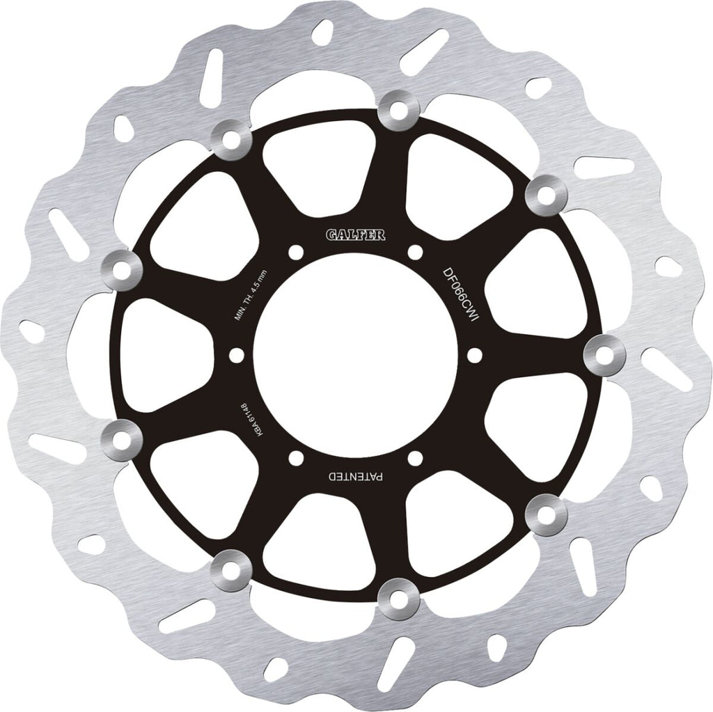 BRAKE DISC FLOAT WAVE LEFT