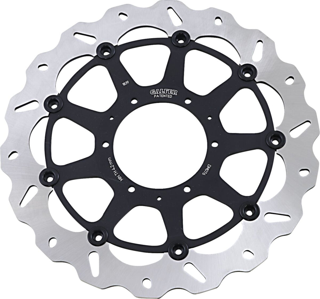 BRAKE DISC FLOAT WAVE RIGHT
