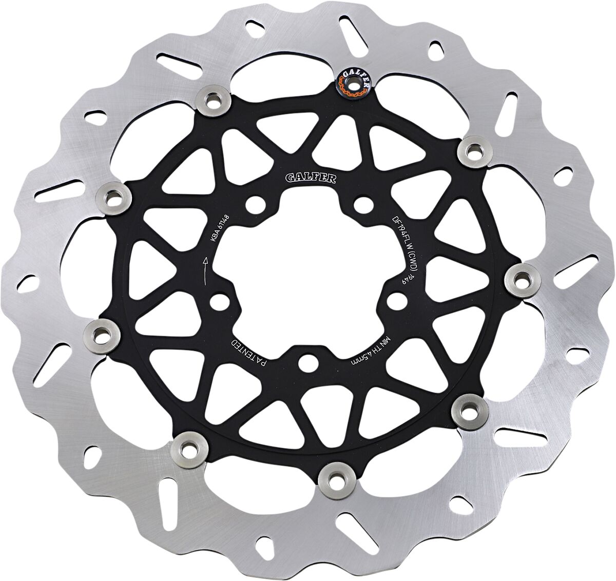 BRAKE DISC FLOAT WAVE RIGHT