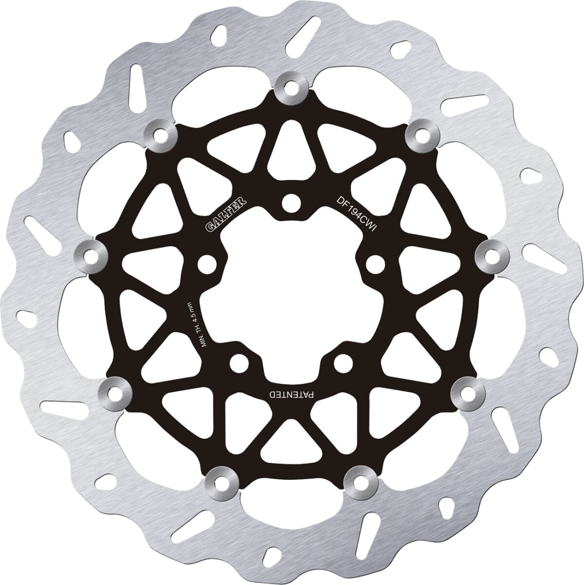 BRAKE DISC FLOAT WAVE LEFT
