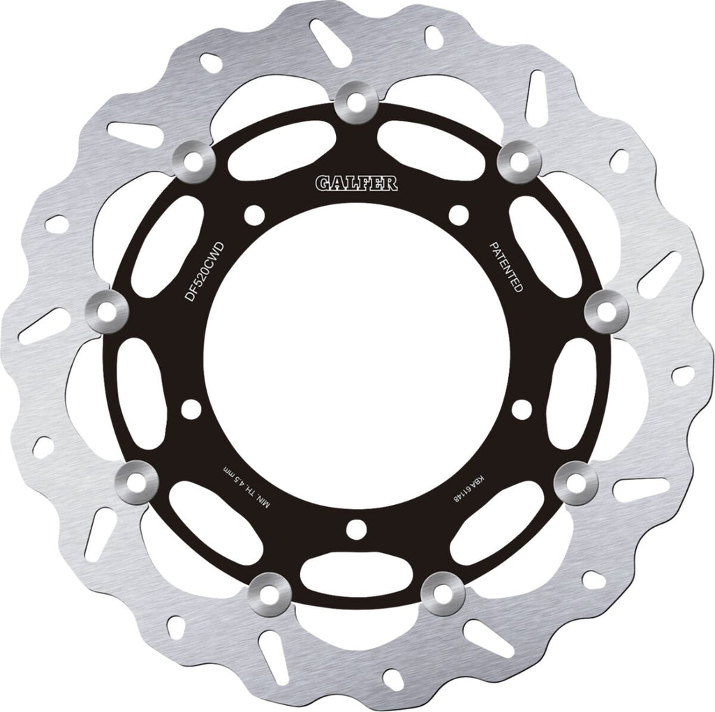 BRAKE DISC FLOAT WAVE RIGHT