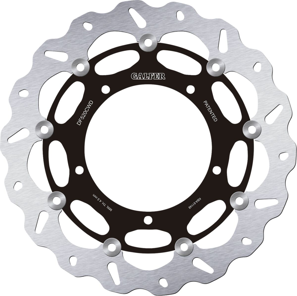 BRAKE DISC FLOAT WAVE RIGHT