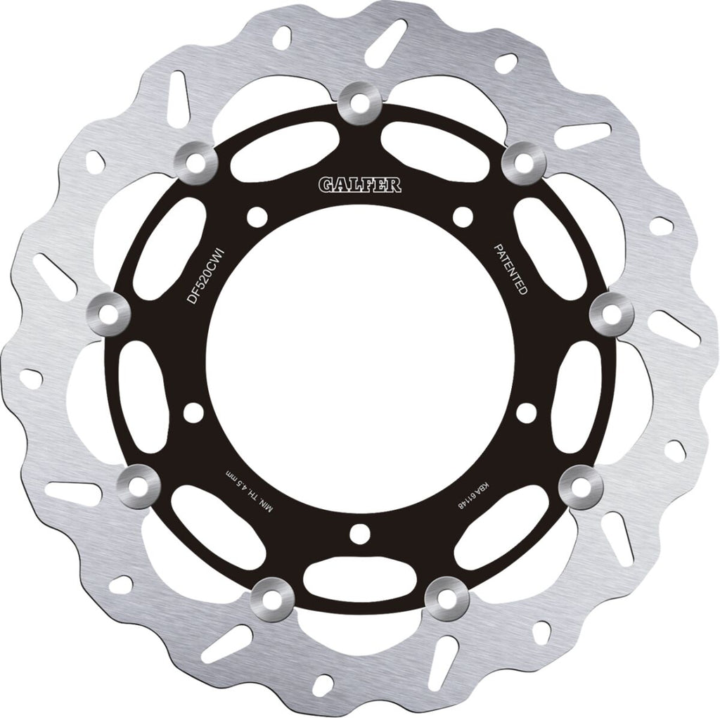 BRAKE DISC FLOAT WAVE LEFT