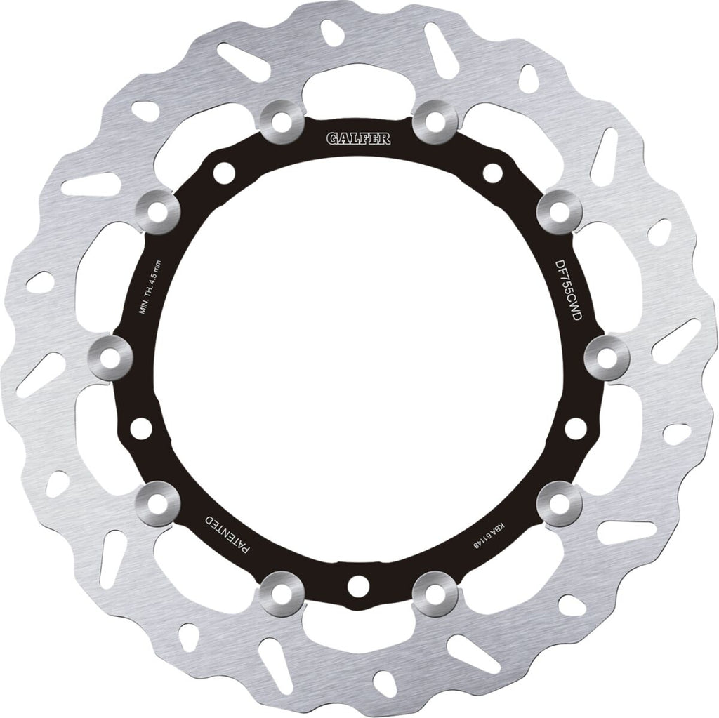 BRAKE DISC FLOAT WAVE RIGHT