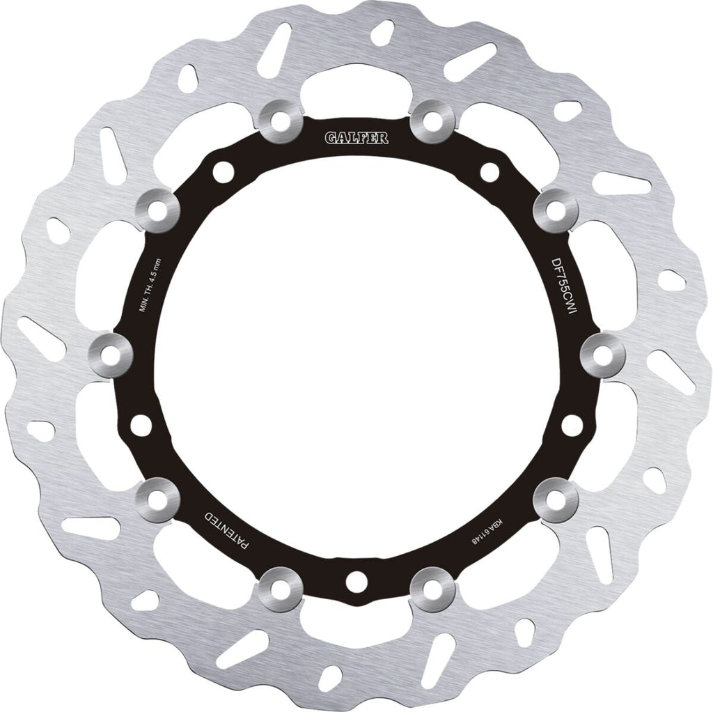 BRAKE DISC FLOAT WAVE LEFT