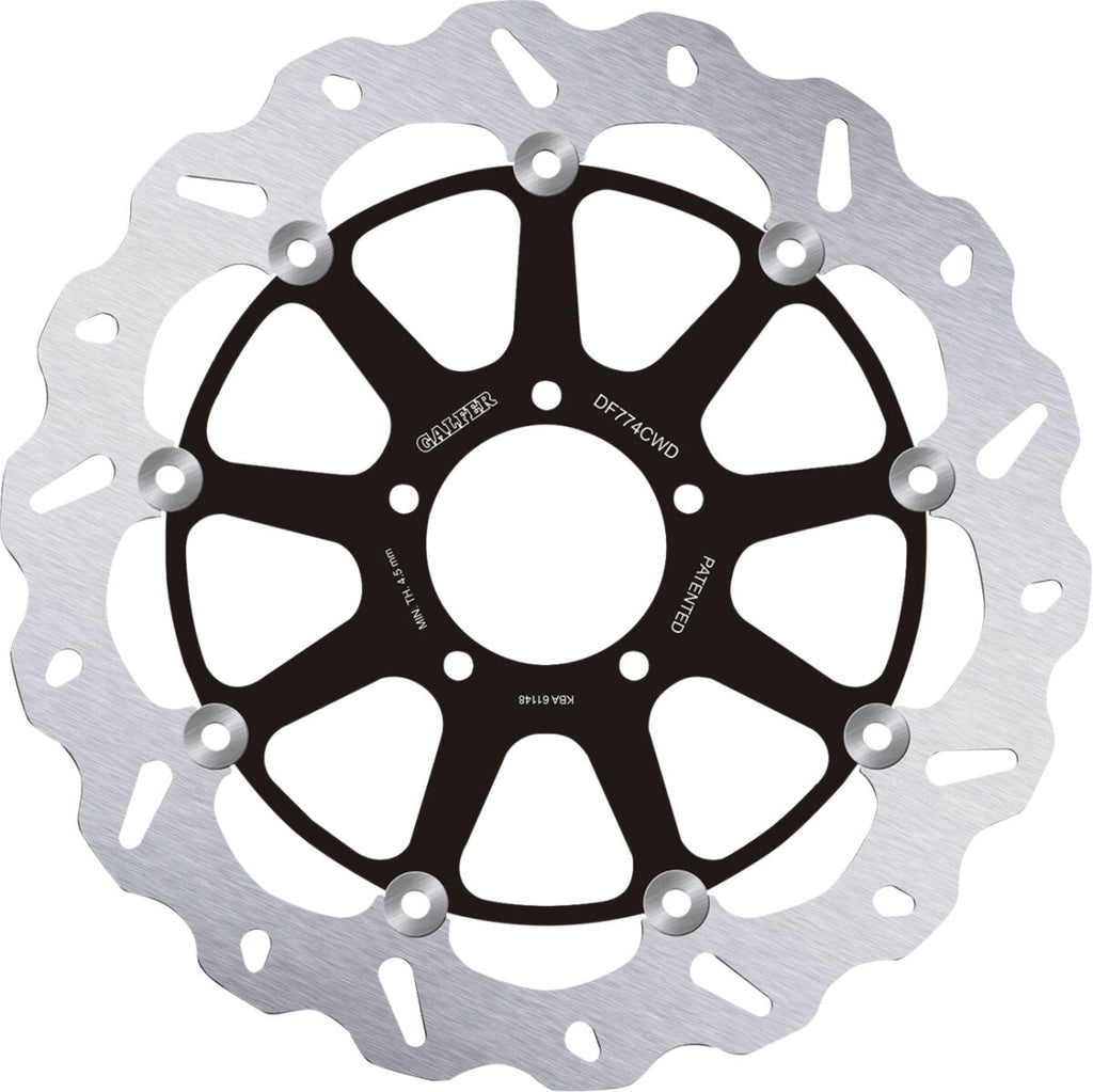 BRAKE DISC FLOAT WAVE RIGHT