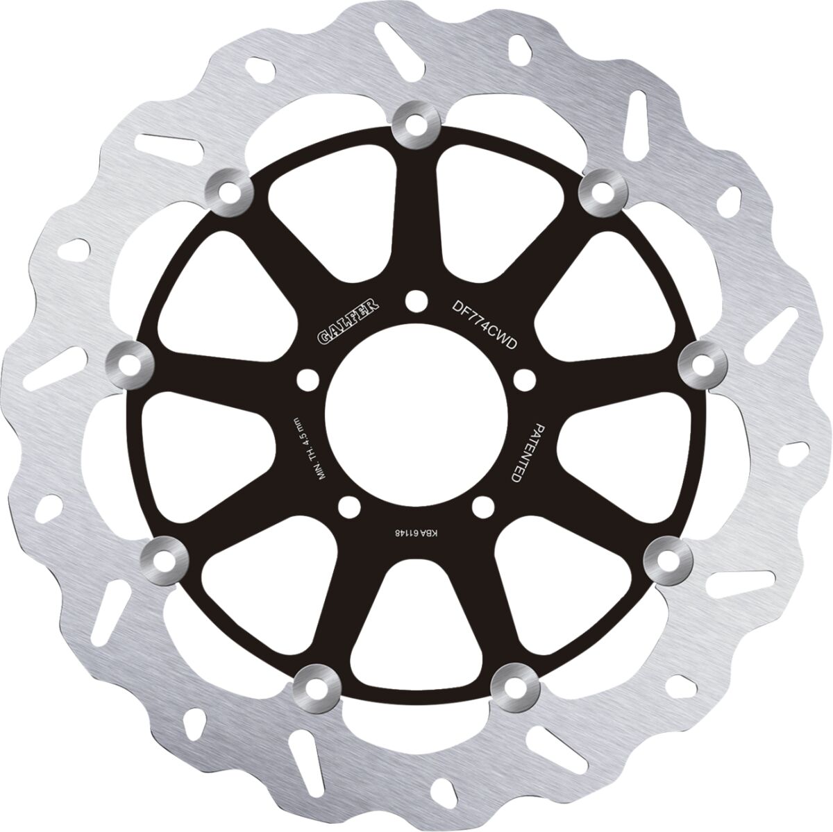 BRAKE DISC FLOAT WAVE RIGHT
