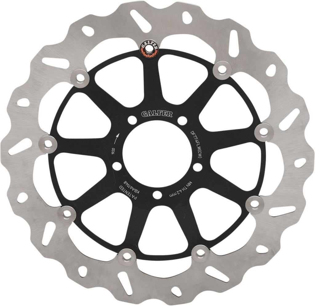 BRAKE DISC FLOAT WAVE RIGHT