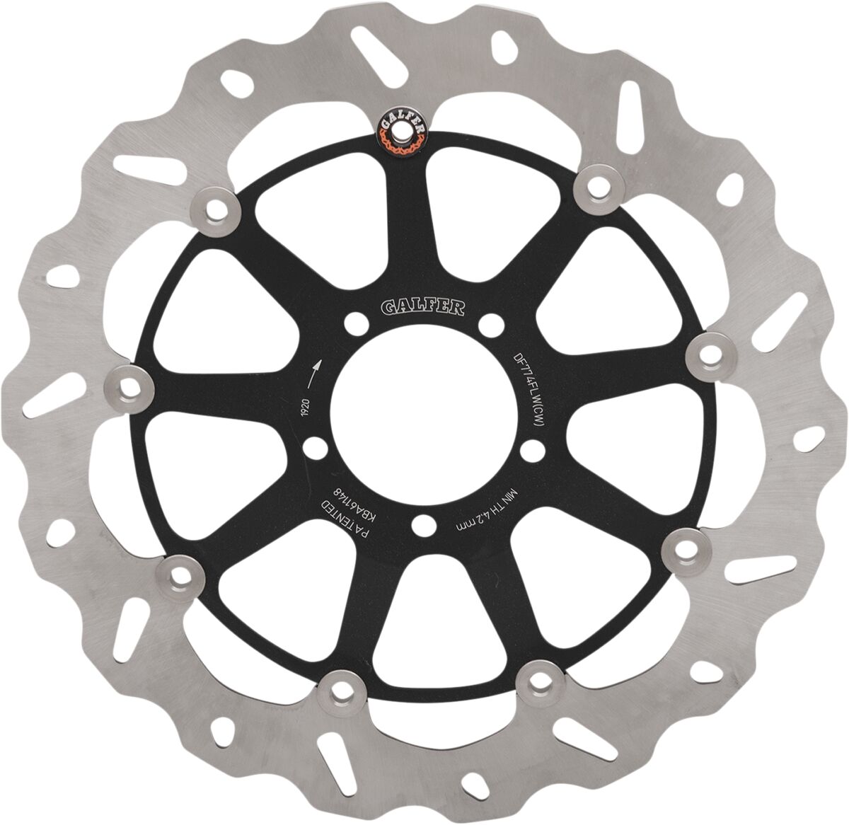 BRAKE DISC FLOAT WAVE RIGHT
