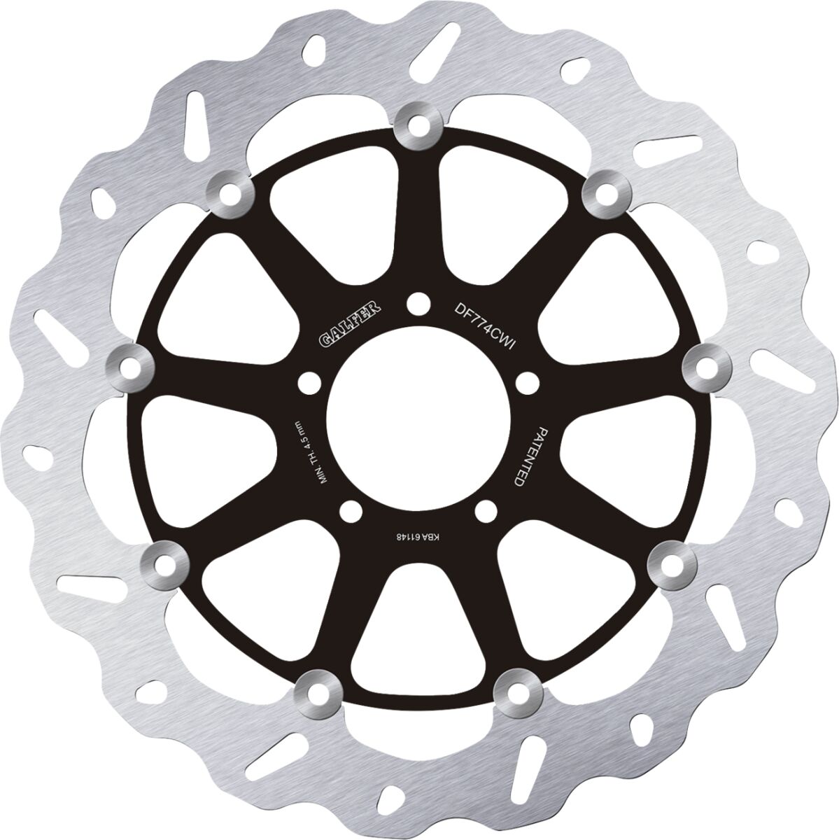 BRAKE DISC FLOAT WAVE LEFT
