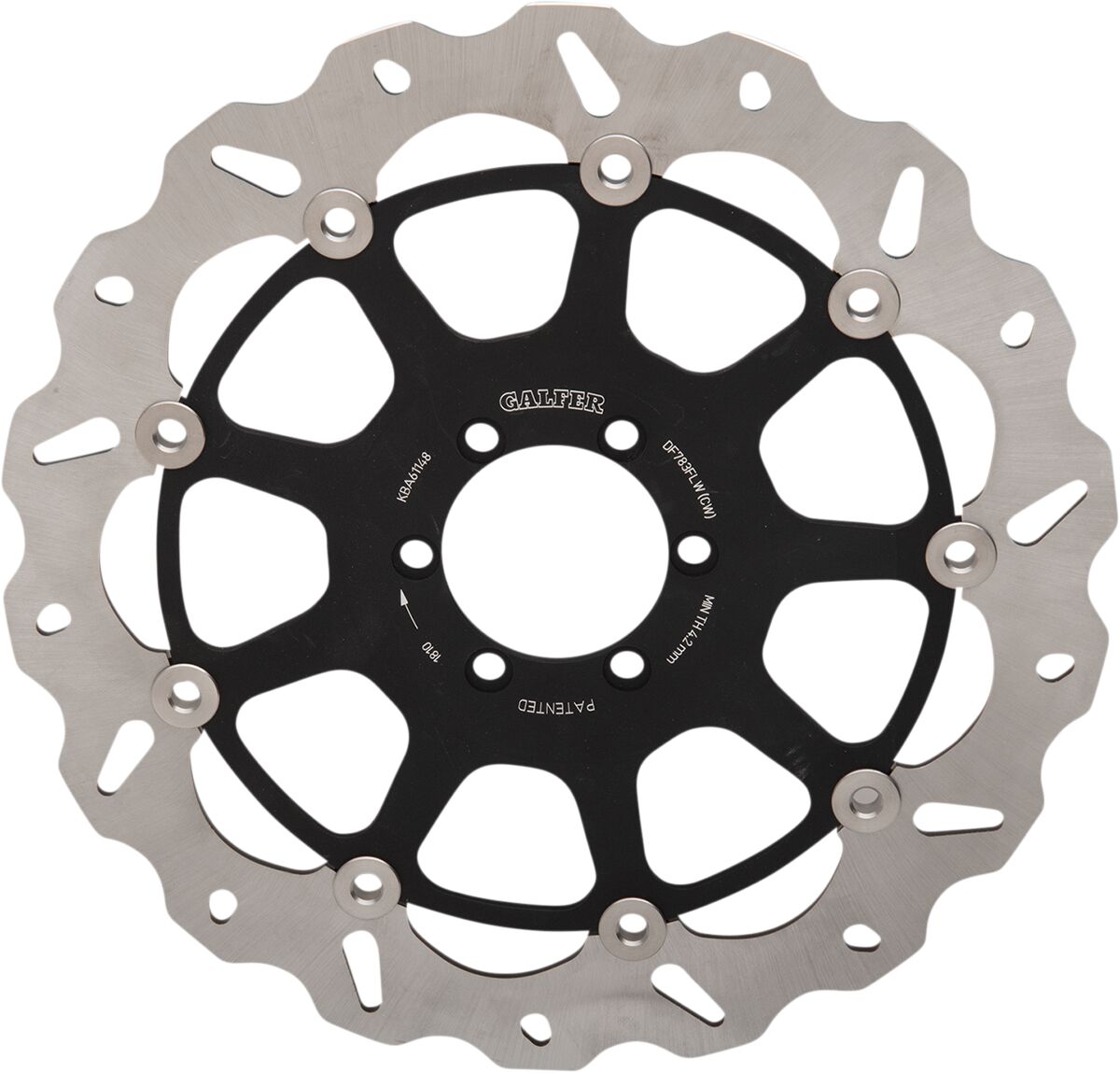 BRAKE DISC FLOAT WAVE RIGHT
