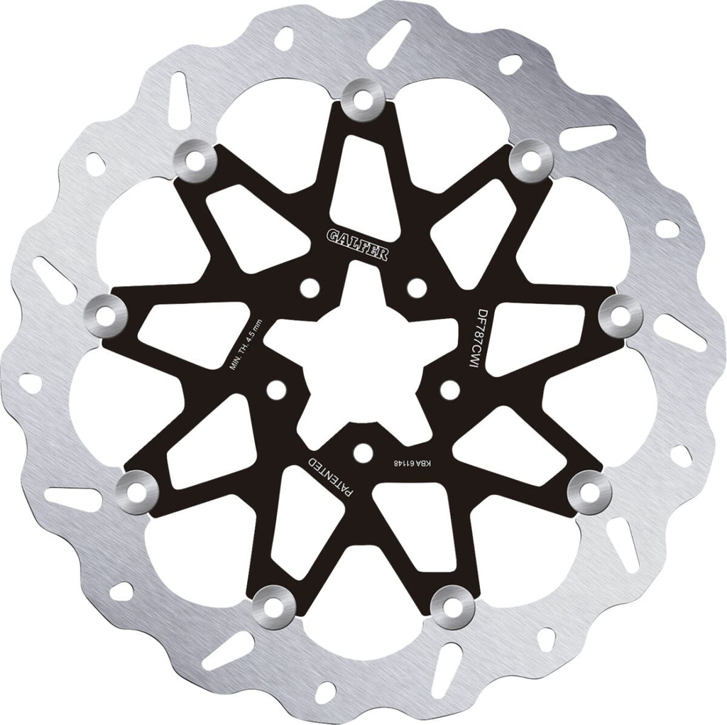 BRAKE DISC FLOAT WAVE LEFT