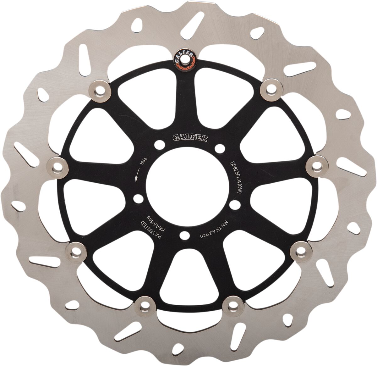 BRAKE DISC FLOAT WAVE LEFT