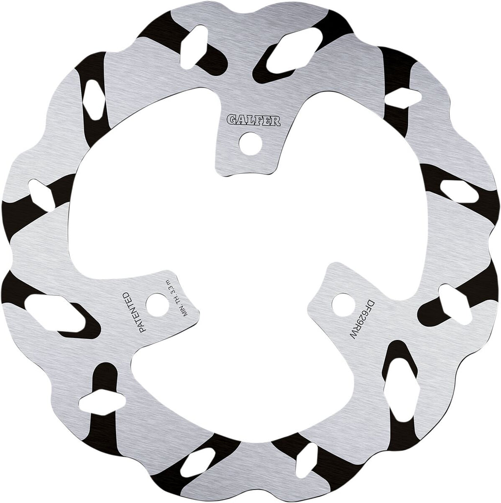 BRAKE DISC FIXED WAVE GROOVED
