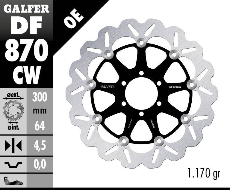 BRAKE DISC FLOAT WAVE