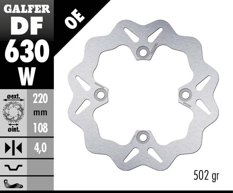BRAKE DISC FIXED WAVE