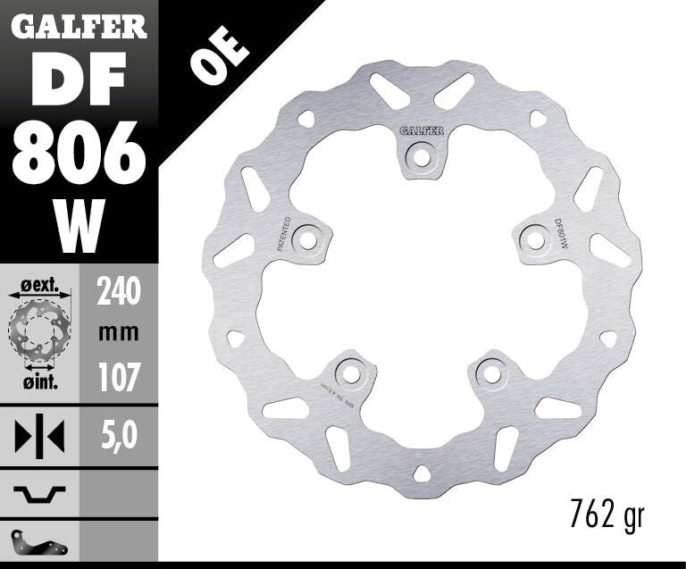 BRAKE DISC FIXED WAVE