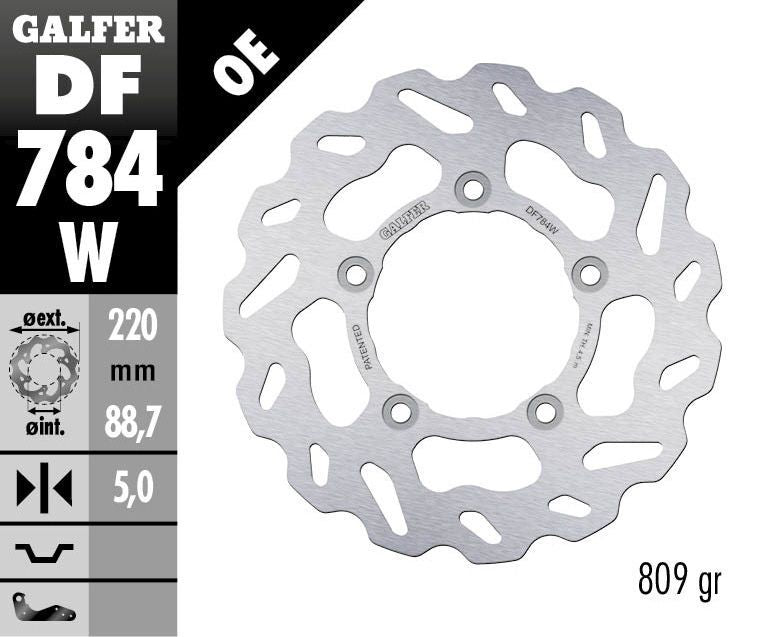 BRAKE DISC FIXED WAVE