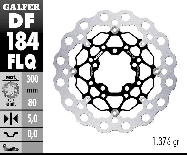 BRAKE DISC FLOAT CUBIQ