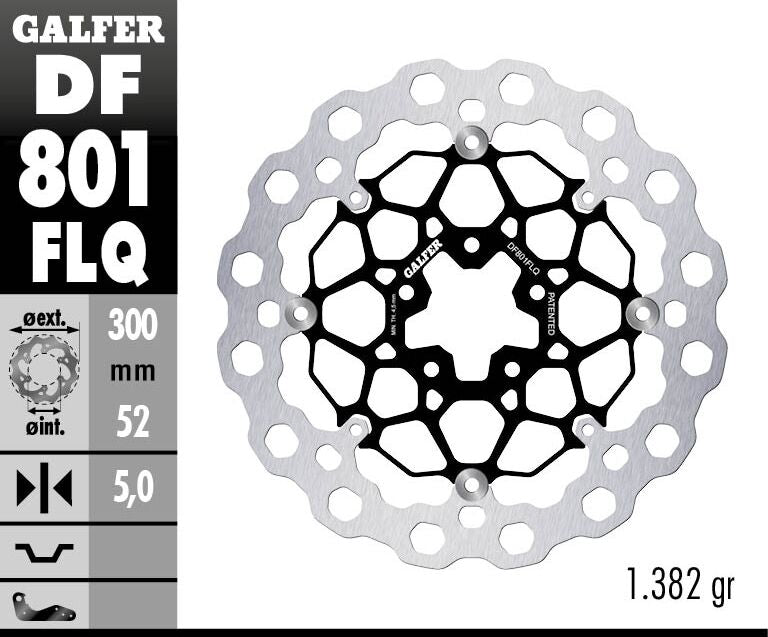 BRAKE DISC FLOAT CUBIQ