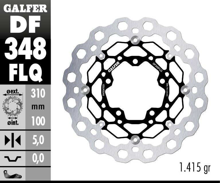 BRAKE DISC FLOAT CUBIQ
