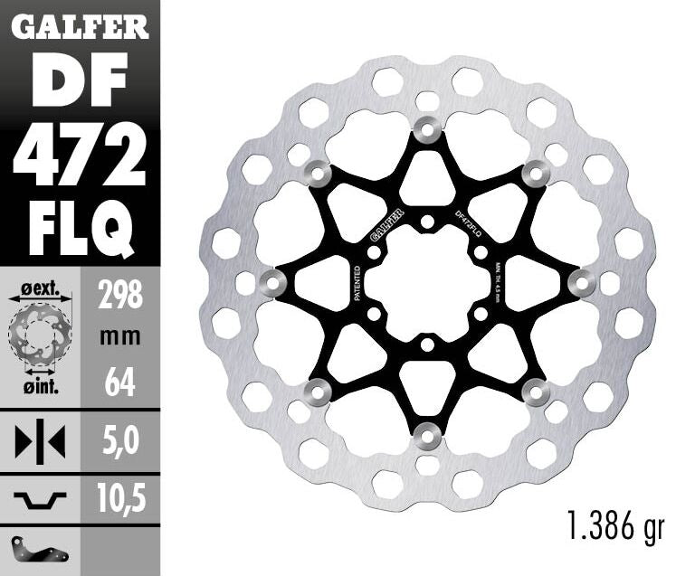 BRAKE DISC FLOAT CUBIQ