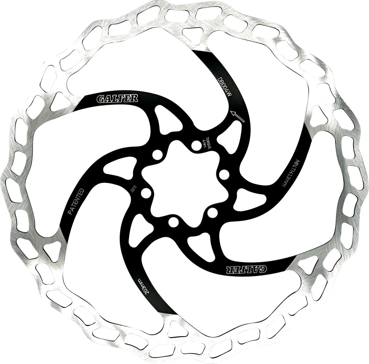 DISC WAVE 203X1.8MM